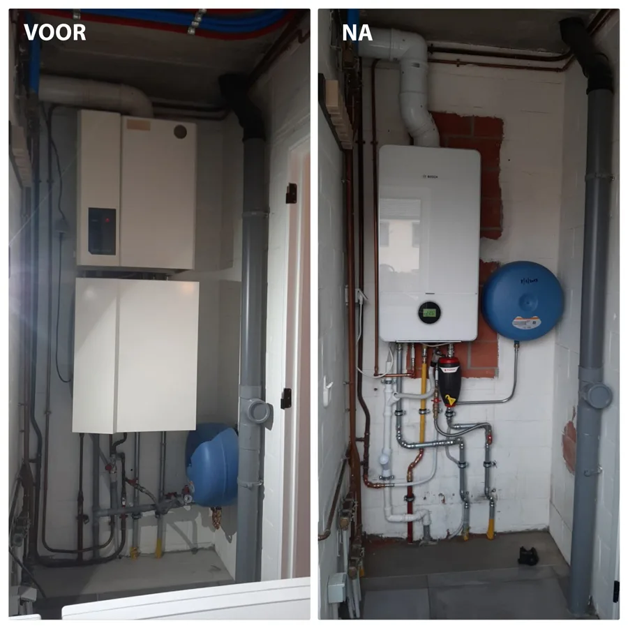 Centrale verwarming — realisatie door Duran Sanitair